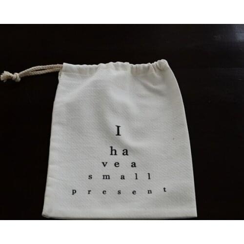 High quality CBRL small cotton jewelry pouch cotton gift pouch cotton drawstring pouch bag custom jewelry bag wholesale gift bag