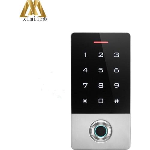 Waterproof IP68 Fingerprint Access Control Standalone Without Software TF1 Door Access Controller With 10pcs Keyfob