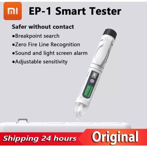 2021 NEW YOUPIN DUKA EP-1 Smart Test Pencil Non-contact Voltage Detection Breakpoint Test Sound and Light Alarm Instrument