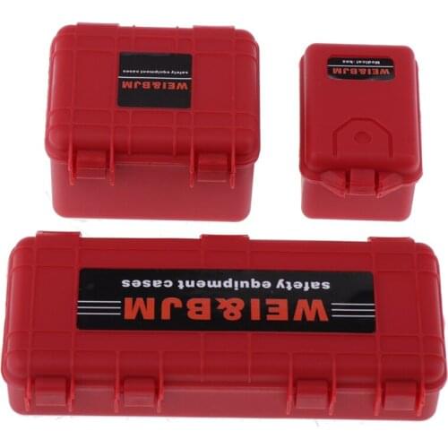MagiDeal 1:10 RC Car Luggage Case Trunk Body Decoration RC Rock Crawler Decorative Luggage Box for TRAXXAX TRX4 SCX10 90046