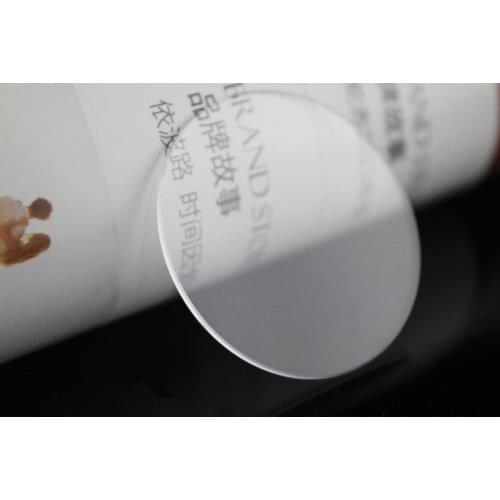 Free Shipping 3pcs 1.0mm Thick Round Flat Mineral Watch Glass for Crystal Replacement
