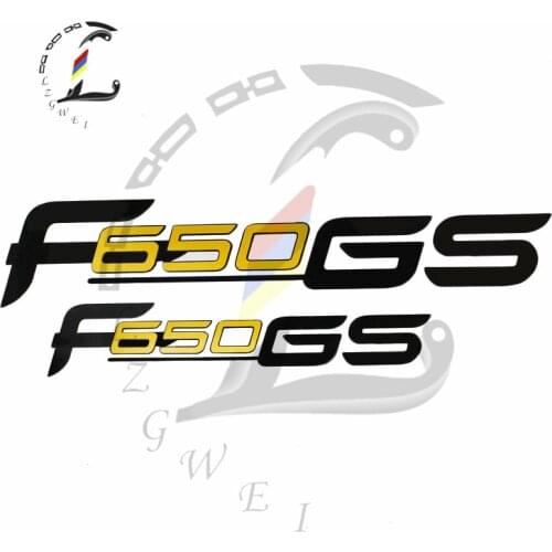 Black Carbon Motorcycle Emblem Badge Decal 3D Tank Wheel Logo "F650GS" Sticker For ALL BMW MOTO BMW F650GS