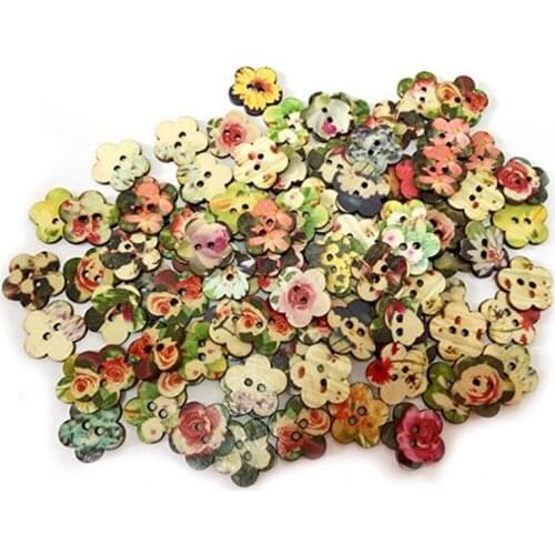 FGHGF Wooden Buttons