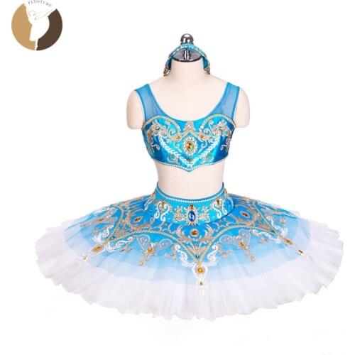 FLTOTURE Women Ballet Tutu Skirt For Sale Classical Professional Ballet Performance Costumes Pancake Skirt La Bayadere Dancewear