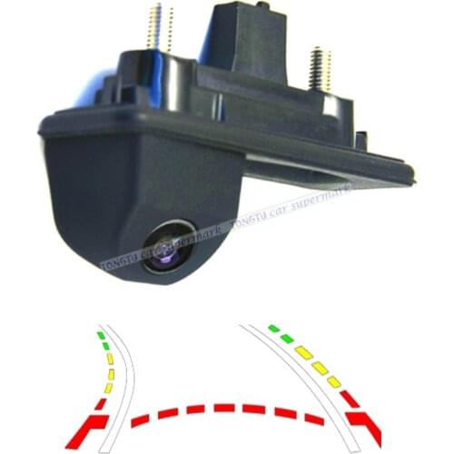 Intelligent Dynamic Trajectory Tracks Rear View Camera For Skoda Roomster Fabia Octavia Yeti superb for Audi A1