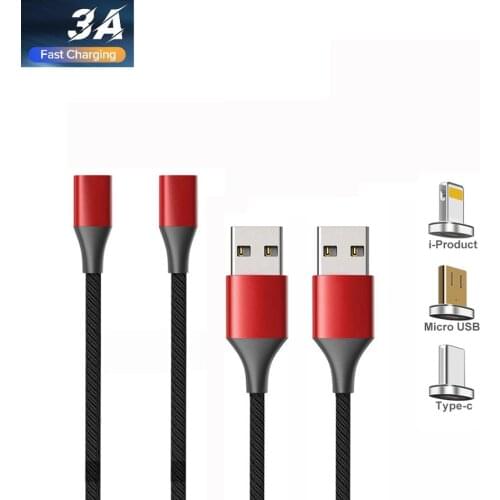 CANDYEIC USB Micro2.0 Cable Fast Charging Magnet Cable For ZTE nubia M2 Play data Cable Cord Magnetic Charger