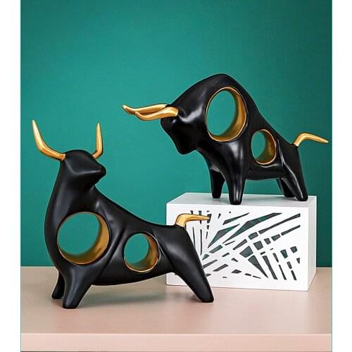 NORTH EUROPEAN CREATIVE LUCKY COW HOME DECORATIONS LIVING ROOM SHOP OFFICE DESK SURFACE PANEL CRAFT DECORATION GIFTS CRAFTS