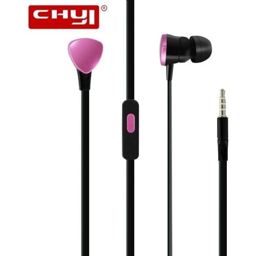 Bass Sound Earphone With Microphone In-Ear Wired Sport Earphones Music Headset Fone De Ouvido For Xiaomi IPhone Samsung Phone