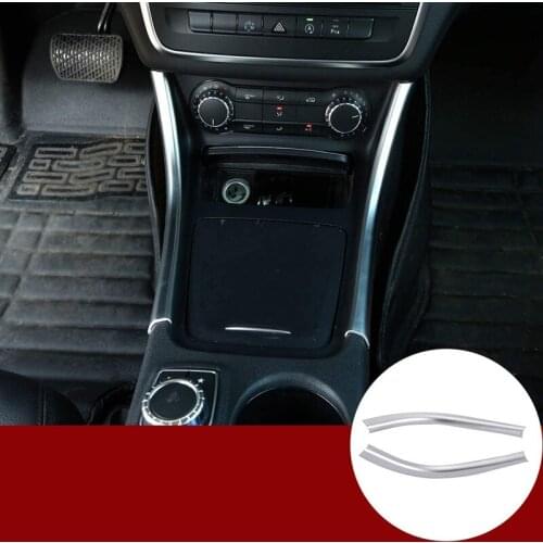 Car Center Console Side Frame Cover Decoration Strip for Mercedes-Benz A-Class W176 CLA C117 GLA X156 A180
