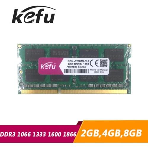 Wholesale Laptop Ram DDR3 4GB 8GB 2GB 1066mhz 1333mhz 1600mhz 1866Mhz DDR3 DDR3L 4G 8G 2G Memory Notebook Memoria Sdram SODIMM