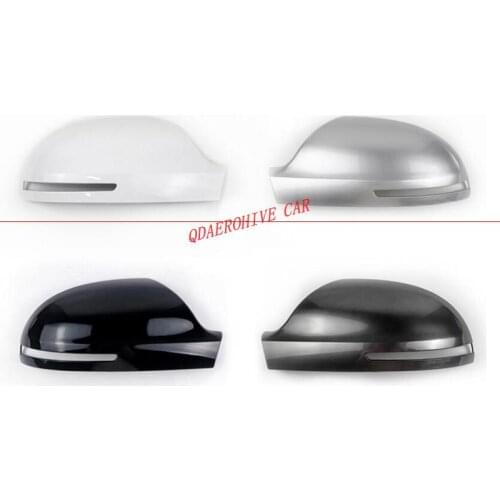QDAEROHIVE Side Mirror Covers Caps chrome door mirror cover high quality ABS car styling for GWM great wall Haval H6 2013-2018