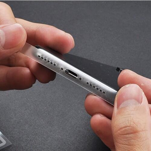 Ultra-thin Transparent Bumber Frame Protectors for IPhone 12 11 Pro X XS MAX IPhone 8 Plus Ice Film Border Side Film Sticker