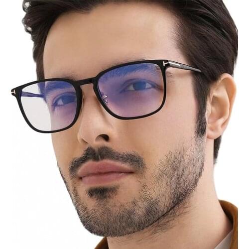 Vintage Tom For Man Optical Eyeglasses Frames Forde Fashion Acetate Women Reading Myopia Prescription Glasses TF5699 With Case