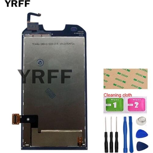 4.5'' LCD Display For Caterpillar CAT S30 LCD Screen Display Touch Glass Digitizier Panel Front Glass Sensor Tools