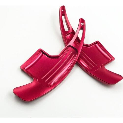 2 Pcs/set Steering Wheel Shift Paddles, Aluminum Alloy Paddles, Car Interior Accessories for Ford Mustang 2015-2018