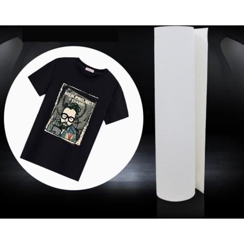 25*100cm Weak Solvent Transfer Film Heat Transfer Sublimation Paper for Painting Iron On Paper for Handmade Fabric Cloth