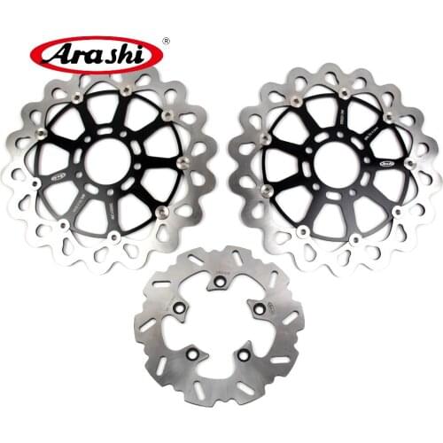 Arashi 1 Set For SUZUKI TL R 1000 1998-2003 CNC Front Rear Brake Disc Rotors TLR TL-R 1000 TL1000R 1998 1999 2000 2001 2002 2003