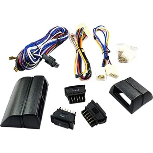 12V Car Universal Power Window Switch Window Switch Kit Window Switch Wiring Harness Automobile Accessories
