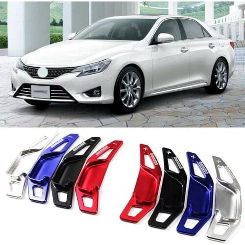 Savanini Alloy Add-On Steering Wheel DSG Paddle Shifters Extension For Toyota Reiz/ Mark X 2010-2013