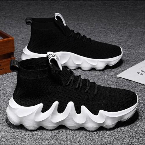 2021 New Men Running Shoes Breathable Outdoor Lightweight Sneakers For Fashion Comfortable Casual Athletic Training Footwear