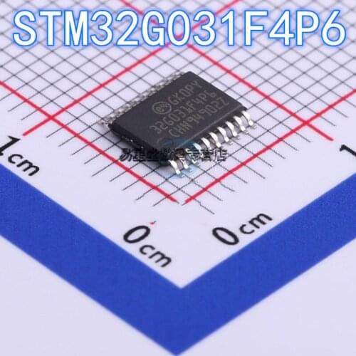 2PCS-20PCS 100% new original authentic STM32G031F4P6 TSSOP-20 32G031F4P6 TSSOP20 32-bit microcontroller chip