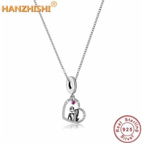 925 Sterling Silver I Love You for Always & Forever Pendant Necklace Jewelry Anniversary Birthday Gifts For Boyfriend Girlfriend