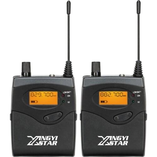 Professional Headphone In Ear Monitor Wireless System Bodypack Receiver Monitoring In Earphone For SR 2050 2000 300 Stage Singer