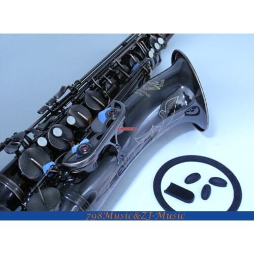 Professional TAISHAN Tenor Saxophone Red Antique Finish Bb Sax High F# FREE LORICO ACCESSORY