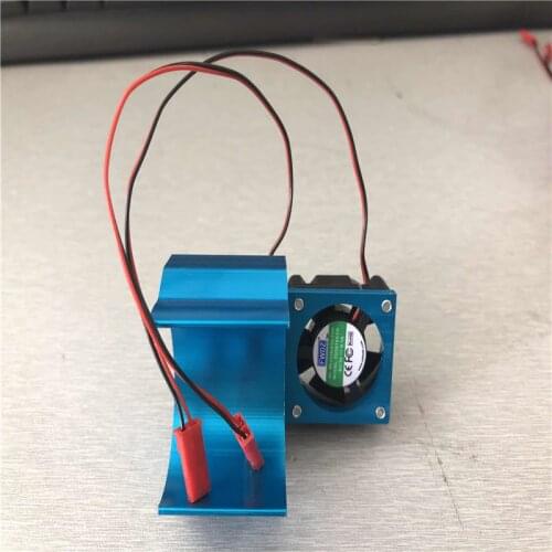 540 Motor Heat Sink Fan Cooling racing 550 Heatsink Electric Dual Proof Cover aluminum Twin 1/10 1:10 RC car