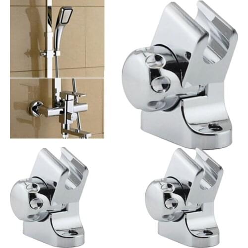 Adjustable Shower Head Holder Universal Rotation Bath Showerhead Stand Wall Mounted Bracket Bathroom Tools Accessories