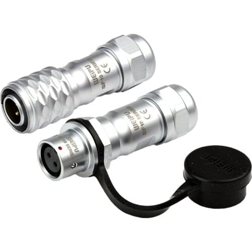 SF1010+SF1011 Industrial Metal 10mm 2 3 4 5 Pin Solering Waterproof Aviation Connector Welding Electrical Wire Cable Connectors