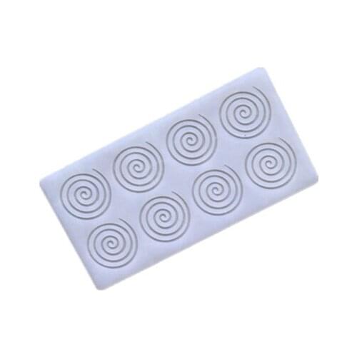 Silicone Circle Shape DIY Chocolate Cake Mold Decoration Dessert Baking Decorating Tool For Fondant Cookie K004