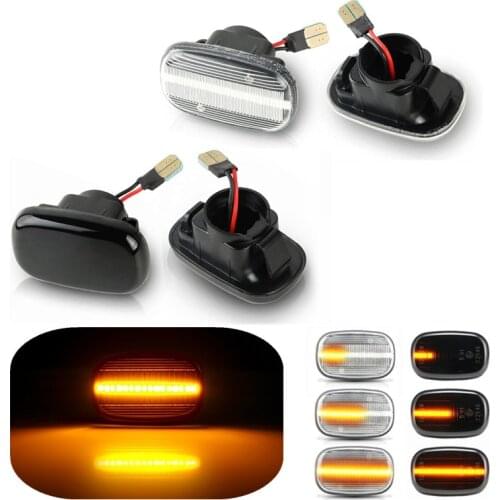 Led Dynamic Side Marker Turn Signal Light For Toyota RAV4 Camry SV4 CV4 ACV30 Corolla E10 E11 E12 ZE120 Runx Allex Vios Celica