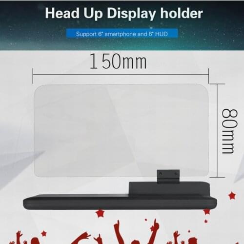 Universal Mobile Phone GPS Navigation Bracket HUD Head Up Display For Smart Phone Car Mount Stand Phone Holder Safe Adsorption