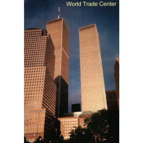 World Trade Center TWIN TOWERS - NEW YORK CITY Art Film Print Silk Poster Home Wall Decor 24x36inch