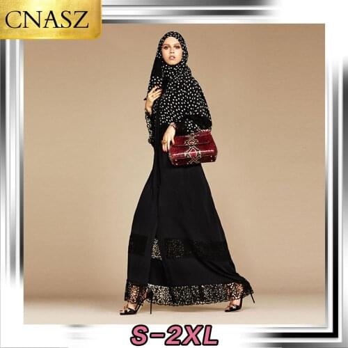 Abaya Dubai New Fashion Islamic Turkey Stitching White Classic Lace Chiffon Cardigan Elegant Middle East Kimono Abayas for Women