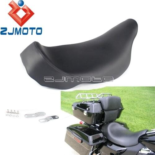 1x Solo Seat Cushion for Harley Touring FLHT FLHX FLTR FLHR Road King Electra Road Street Glide Motorcycle Accessories Custom