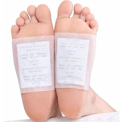 20Pcs Bag Foot Patch Bamboo Vinegar Foot Sticker Body Detox Foot Stickers Adult Health Foot Stickers