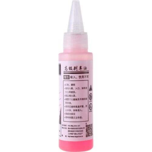 60ml Bicycle Disc Brake Oil Fluid DOT Hydraulic Mineral Lubricant Mountain Bike