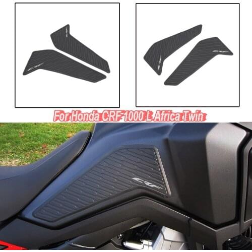 For Honda CRF1100L CRF 1000 L Africa Twin 2020 NEW Motorcycle Non-Slip Side Fuel Tank Stickers Waterproof Pad Rubber Sticker