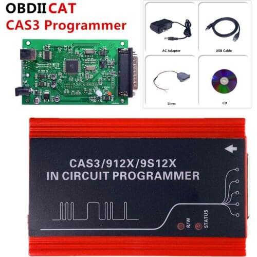 Hot Selling Cas3/912x/9s12x IN Circuit Programmer CAS3 912x 9s12x Pogrammer For B-W Mileage Correction Tool CAS 3