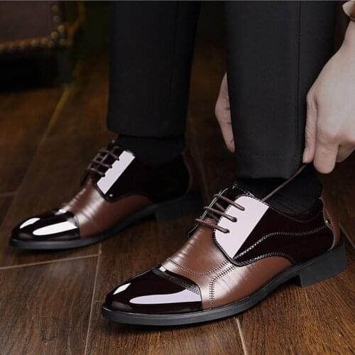 Elevator Leather Formal Shoes Men Derby Elegant Dress Shoes Office Height Increasing Wedding Suit Shoes Zapatos De Hombre Oxford