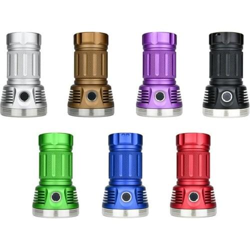 MATEMINCO MT18S Super Bright Flashlight 18 x SST20 LEDs max 15000 lumen beam 616 meter High CRI Handheld torch