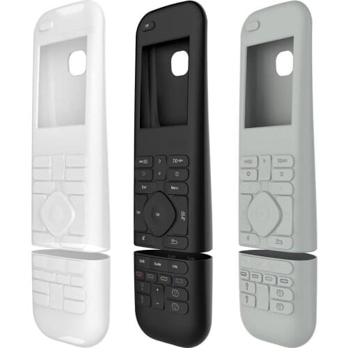 1pcs Soft Silicone Remote Control Cover Protective Case Cover Skin Replacement For Logitech Harmony Elite