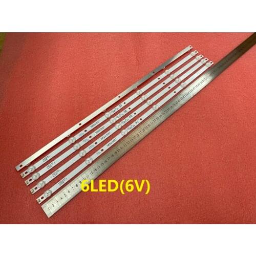 New 10 PCS/lot 6LED 583mm LED backlight strip for TX-32ER250ZZ 4708-K32WDC-A2113N01 K320WDC2B K320WDC1 A2 K320WDC1176021