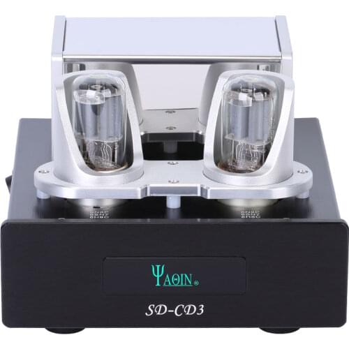 The newest YAQIN SD-CD3 Stereo Audio 6N8P Signal Sound Effect Upgrade Hi-end Tube Buffer Processor for CD/DVD/DAC Player