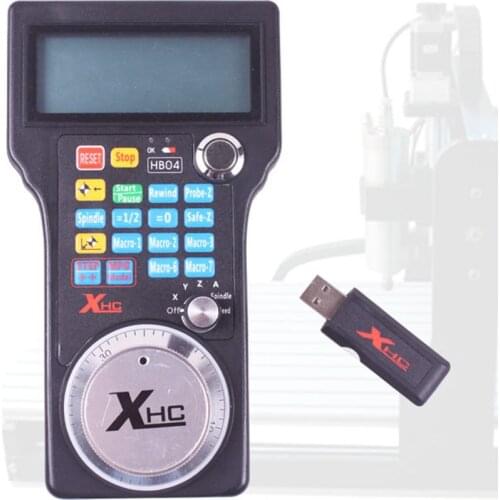 New Wireless USB MPG Pendant Handwheel Mach3 For CNC Mac.Mach 3 4 axis Controller