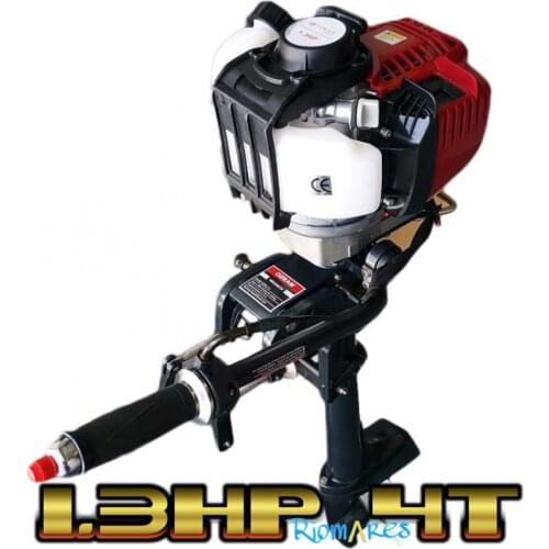 Outboard Motor for pneumatic boat 1.3hp 4T PRO 2021, fuel: Four Stroke gasoline, for inflatable boat, rigida,mar,rio