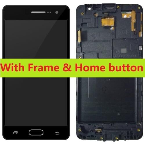 Touch Digitizer LCD Display Screen Sensor Frame For Samsung Galaxy Grand Prime SM-G531F G531H G531H/DS G531F/DS with Home Button