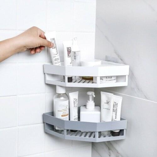 Corner Bathroom Shelves Storage Holder Shampoo Kitchen Storage Rack Organizer Wall Holder Best Price Bathroom Shelf Shelves
